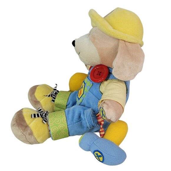 Carter's Interactive Musical Dog Plush Carpenter Tool Construction Sensory 2005 - Picture 4 of 11
